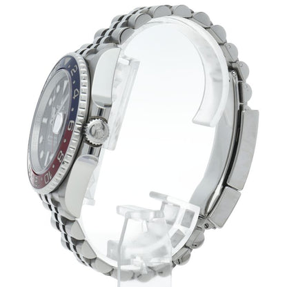 Rolex GMT Master 2 Watch Box SS Black Polished — view 3