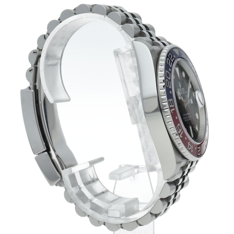 Rolex GMT Master 2 Watch Box SS Black Polished — view 4