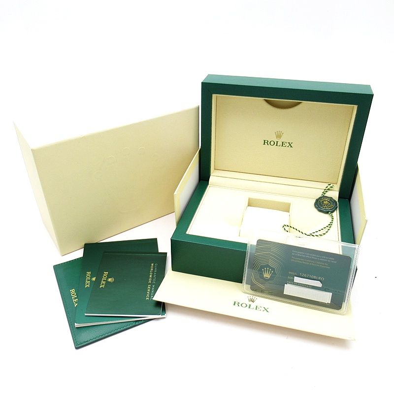 Rolex GMT Master 2 Watch Box SS Black Polished — view 6