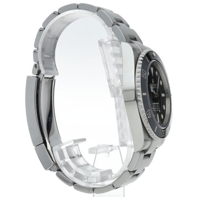 Rolex Submariner Watch SS Black Polished — view 4