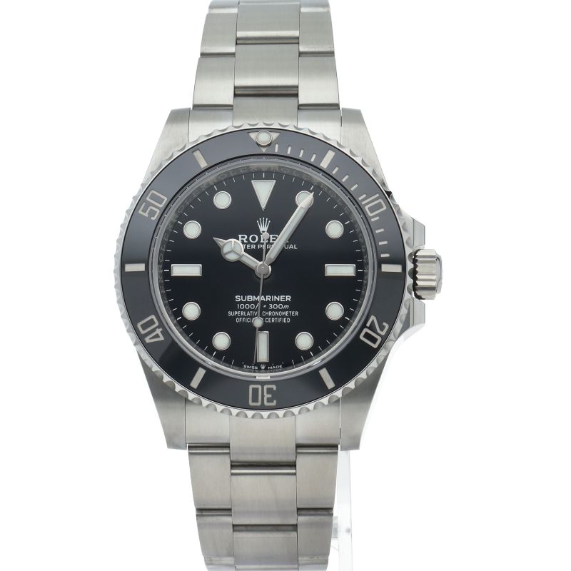 Rolex Submariner Watch SS Black Polished — view 2