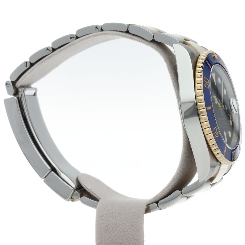 Rolex Submariner Date Watch Blue Box 18k Yellow Gold SS Polished — view 4