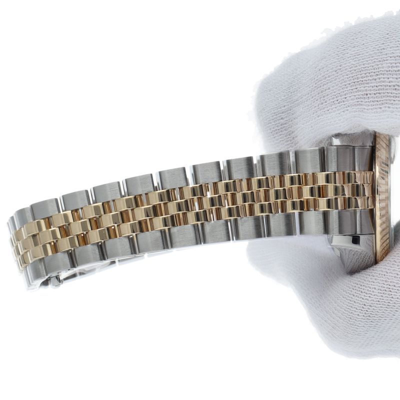 Rolex Datejust 28 Watch Jubilee Diamond Mint Green Tapestry — view 7