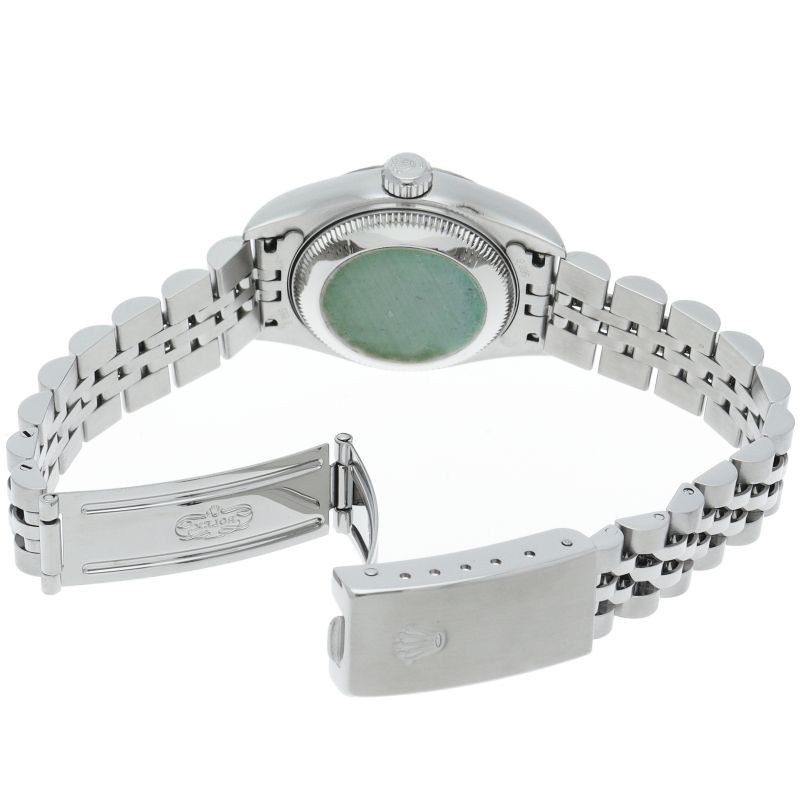 Rolex Datejust Watch 18k White Gold SS Black Polished — view 5