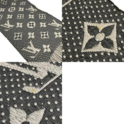 Louis Vuitton Scarf Echarpe Logo Mania Wool Gray — view 9