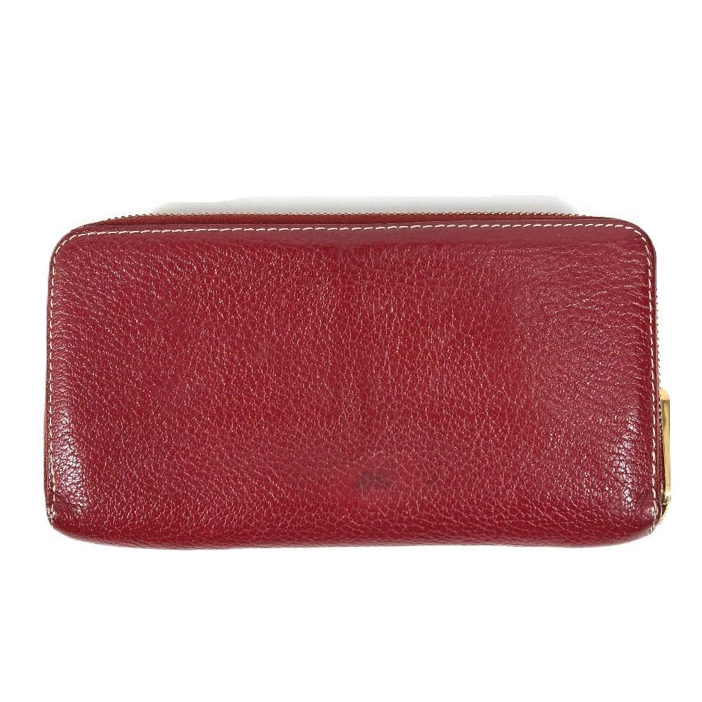 Louis Vuitton Wallet Zippy Tanami Suhali Leather Red — view 2