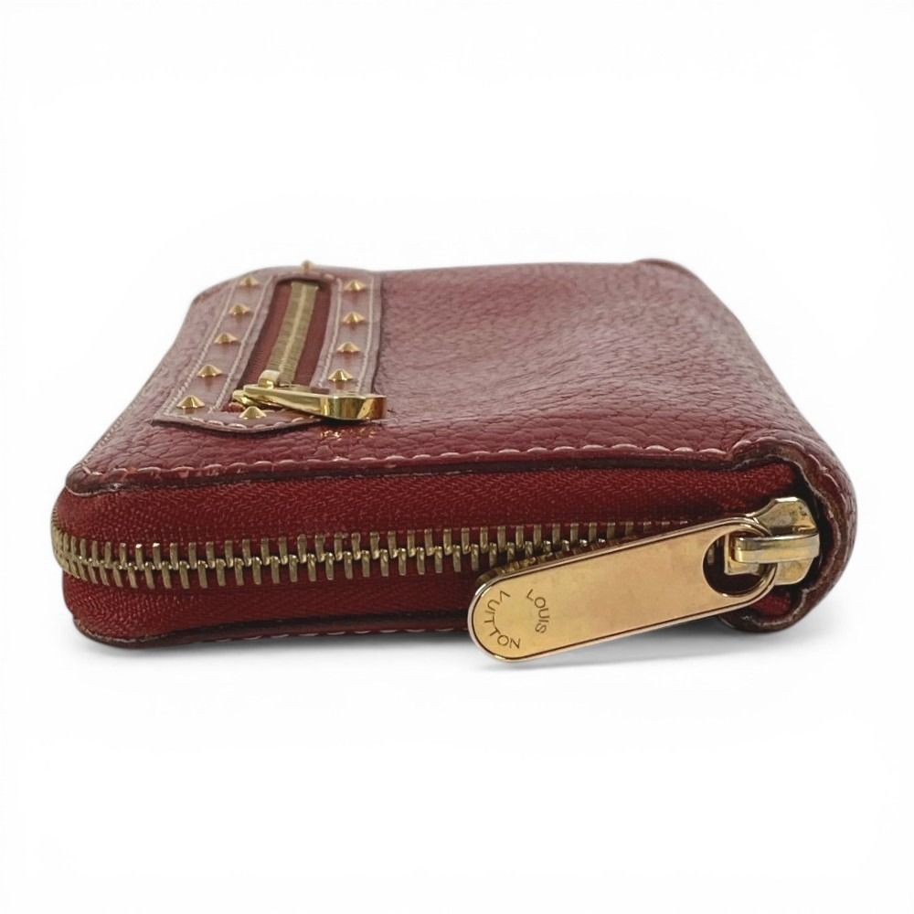 Louis Vuitton Wallet Zippy Tanami Suhali Leather Red — view 6