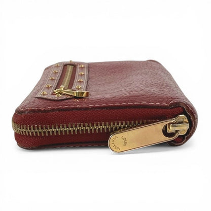 Louis Vuitton Wallet Zippy Tanami Suhali Leather Red — view 6