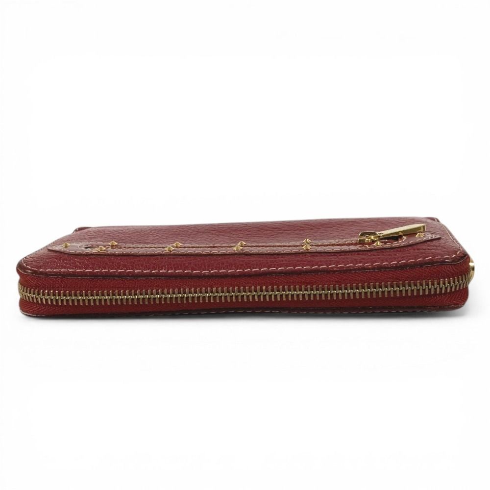 Louis Vuitton Wallet Zippy Tanami Suhali Leather Red — view 5
