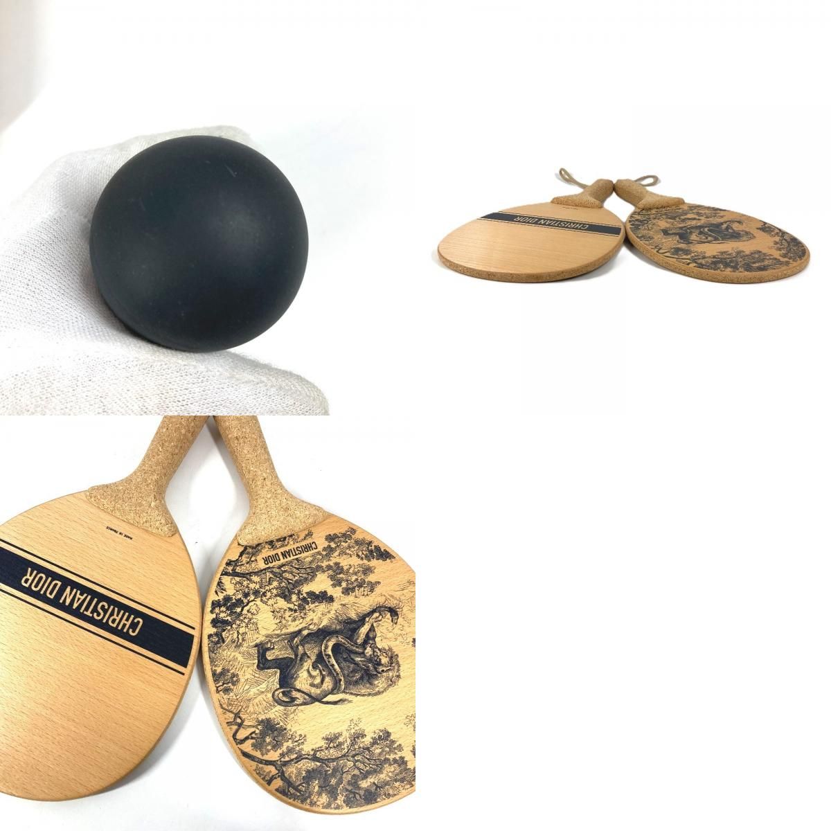 Dior Beach Racket Set Wood Game — view 9
