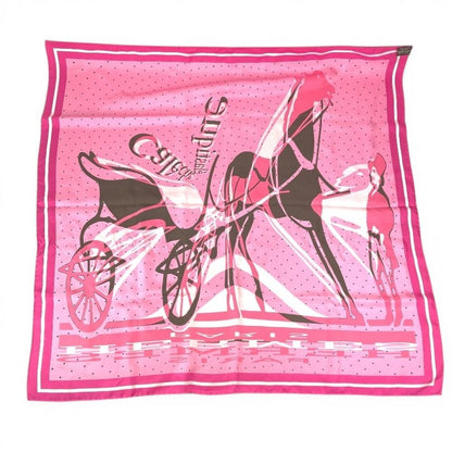 Hermes Scarf Carre 90 Silk Pink — view 2