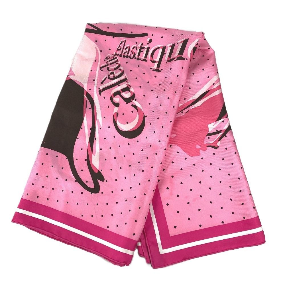 Hermes Scarf Carre 90 Silk Pink — view 3