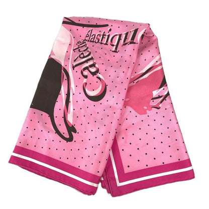 Hermes Scarf Carre 90 Silk Pink — view 3