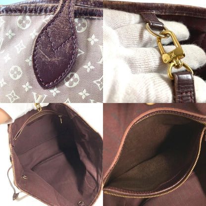 Louis Vuitton Shoulder Bag Neverfull MM Monogram Idylle Sepia Red — view 8