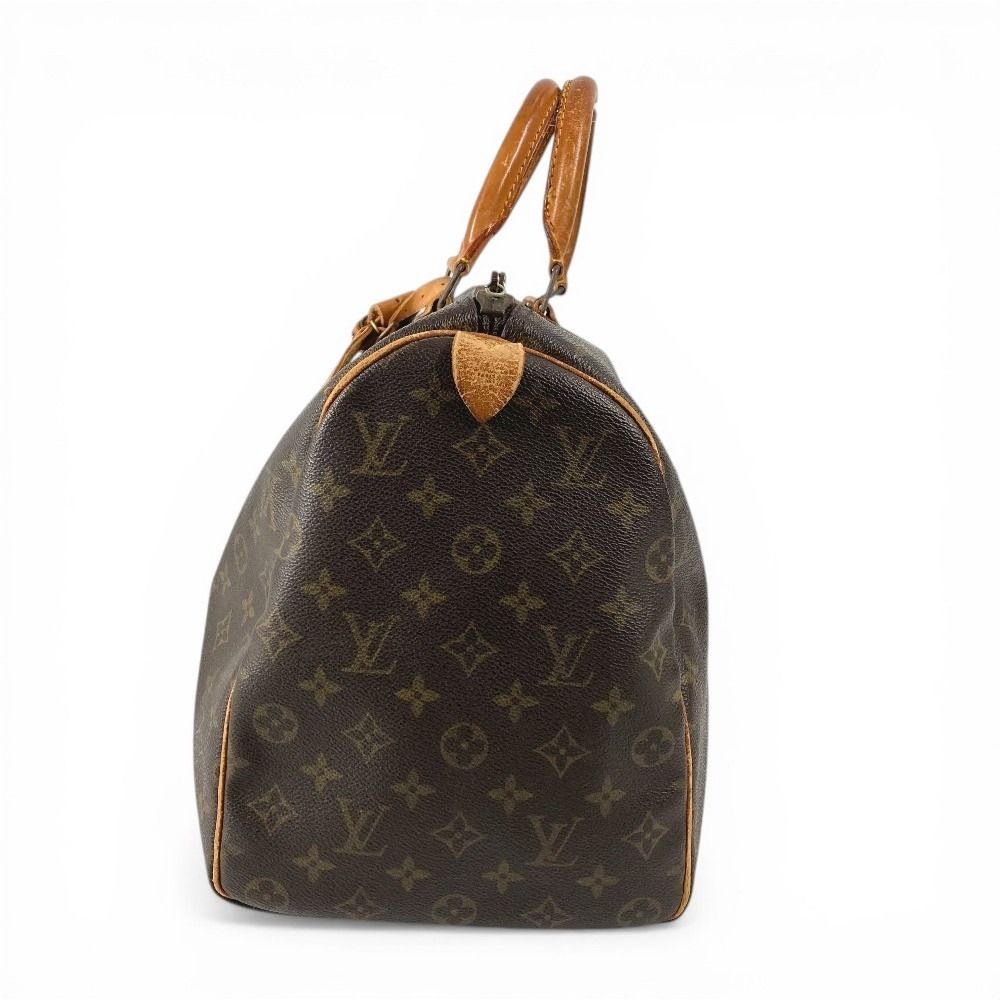 Louis Vuitton Boston Bag Keepall 45 Monogram Canvas Brown — view 5