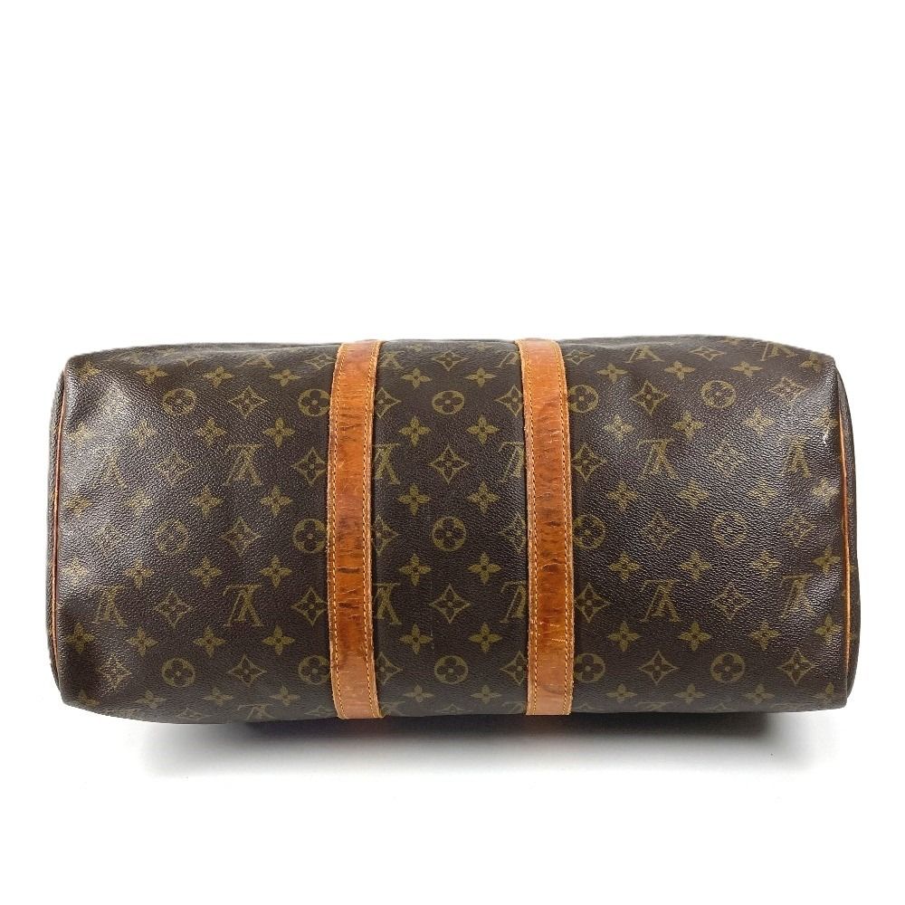 Louis Vuitton Boston Bag Keepall 45 Monogram Canvas Brown — view 2