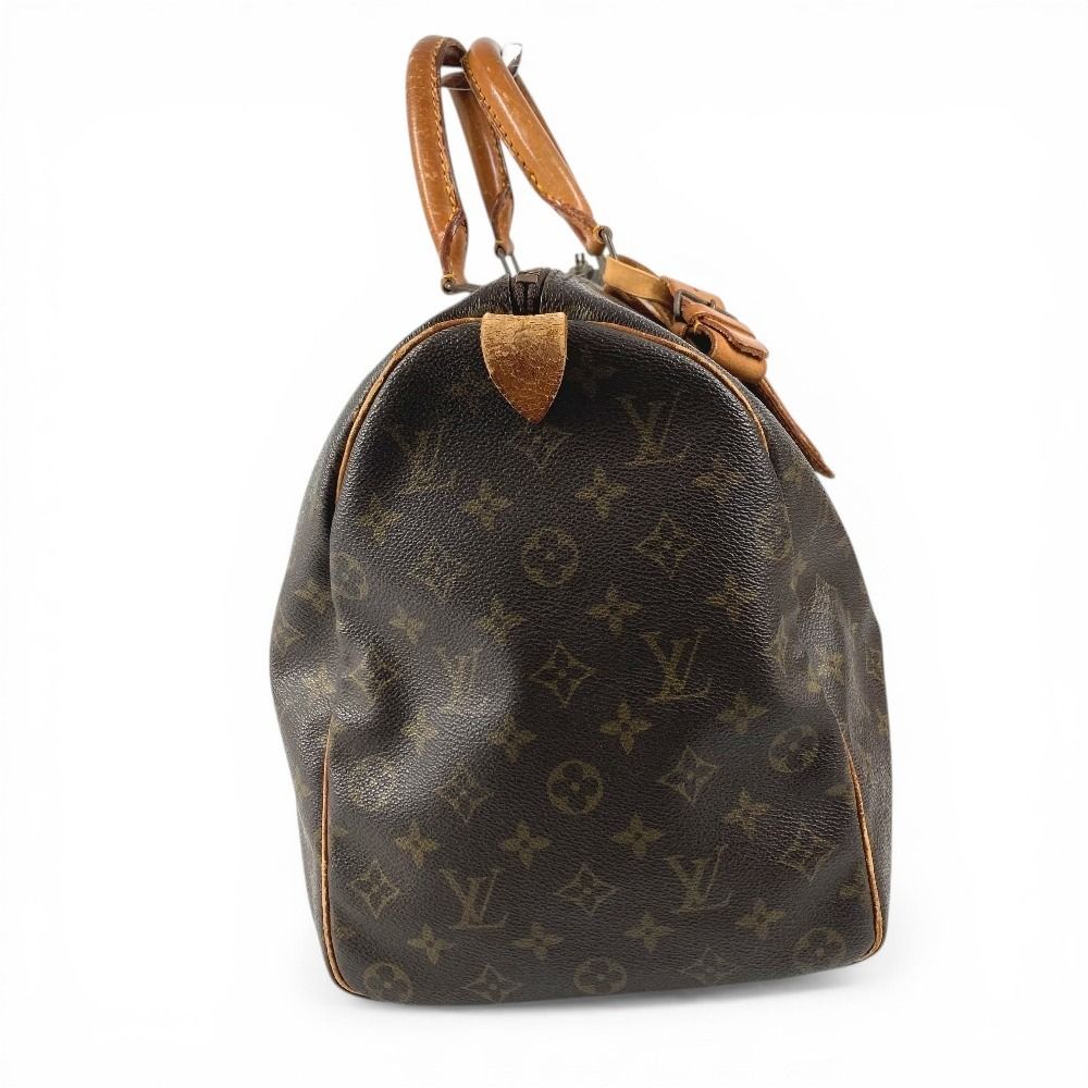 Louis Vuitton Boston Bag Keepall 45 Monogram Canvas Brown — view 3
