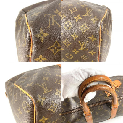 Louis Vuitton Boston Bag Keepall 45 Monogram Canvas Brown — view 7