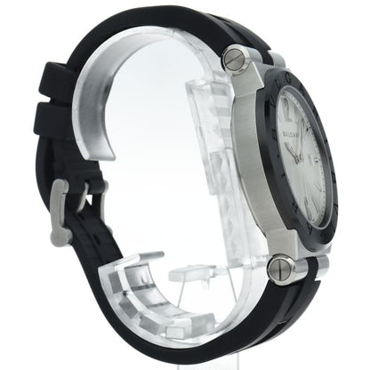 Bvlgari Bulgari Diagono Ceramic Auto Depth 42 mm Box SS Rubber — view 4