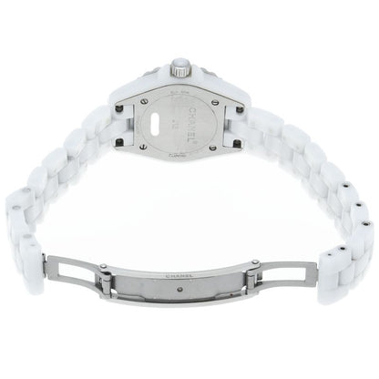 Chanel Watch 29 mm Diamond Bezel Shell 1 Piece Ceramic White — view 5
