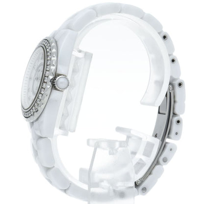 Chanel Watch 29 mm Diamond Bezel Shell 1 Piece Ceramic White — view 3