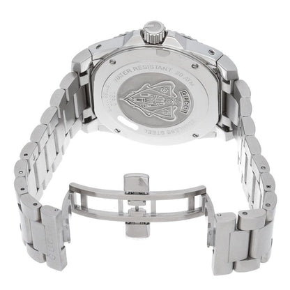 Gucci Dive Watch 136.2 Box SS Black Polished — view 5