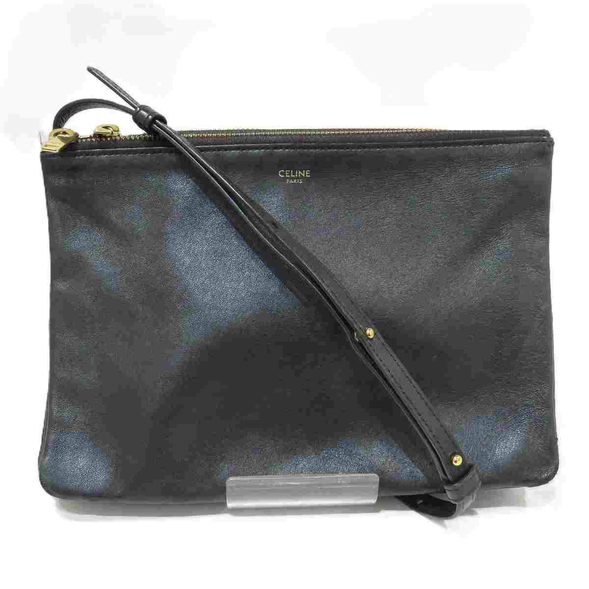 Celine Trios Small Shoulder Bag Lambskin