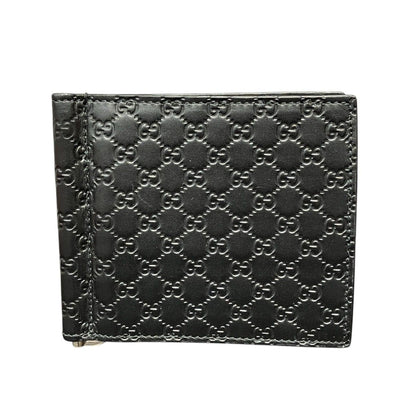 Gucci GG Embossed Guccissima Bifold Wallet Leather