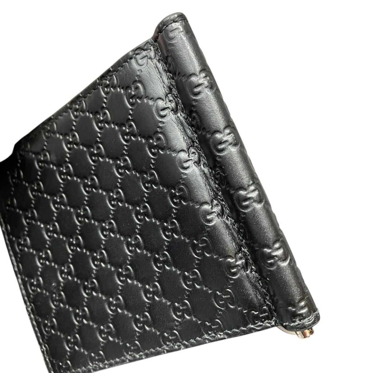 Gucci GG Embossed Guccissima Bifold Wallet Leather — view 6