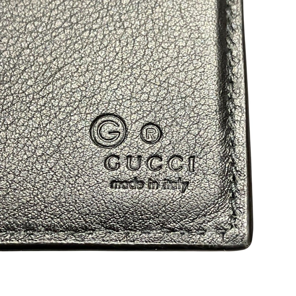 Gucci GG Embossed Guccissima Bifold Wallet Leather — view 4