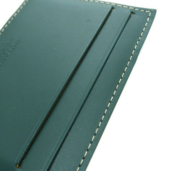 Goyard Card Case Card Holders Green — view 4