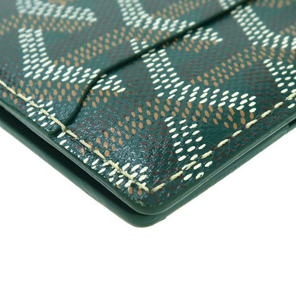 Goyard Card Case Card Holders Green — view 7