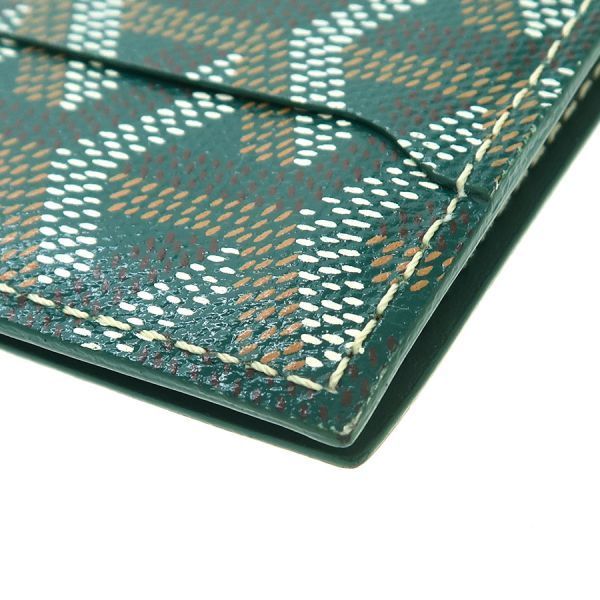 Goyard Card Case Card Holders Green — view 8