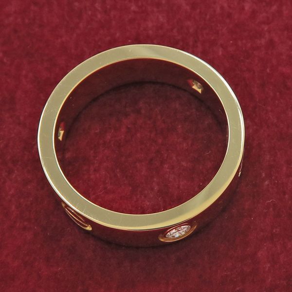 Cartier Love Ring Half Diamond — view 5