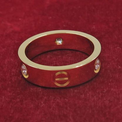 Cartier Love Ring Half Diamond — view 4