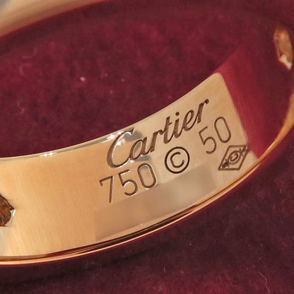 Cartier Love Ring Half Diamond — view 6