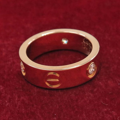 Cartier Love Ring Half Diamond — view 3