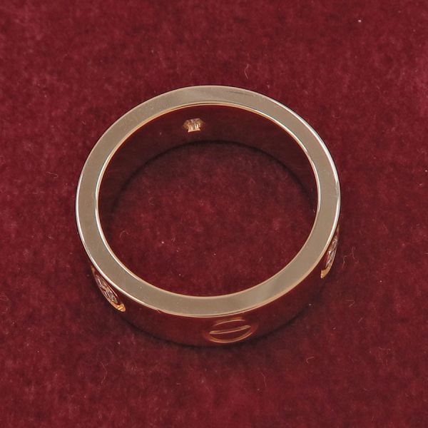 Cartier Love Ring Half Diamond — view 5