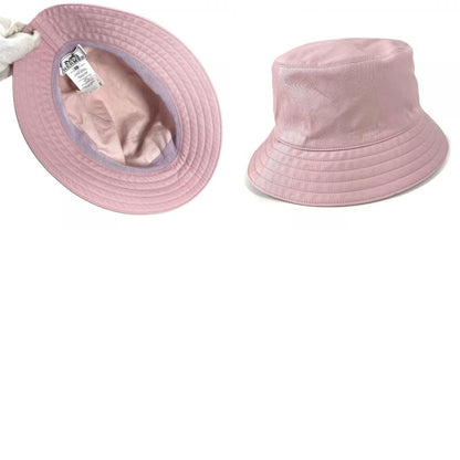 Hermes Hat Red Molle Cotton Gimove Pink — view 9