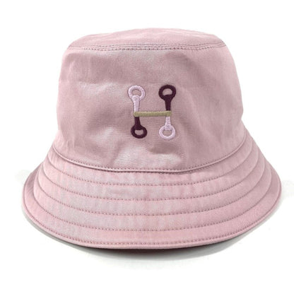 Hermes Hat Red Molle Cotton Gimove Pink — view 3
