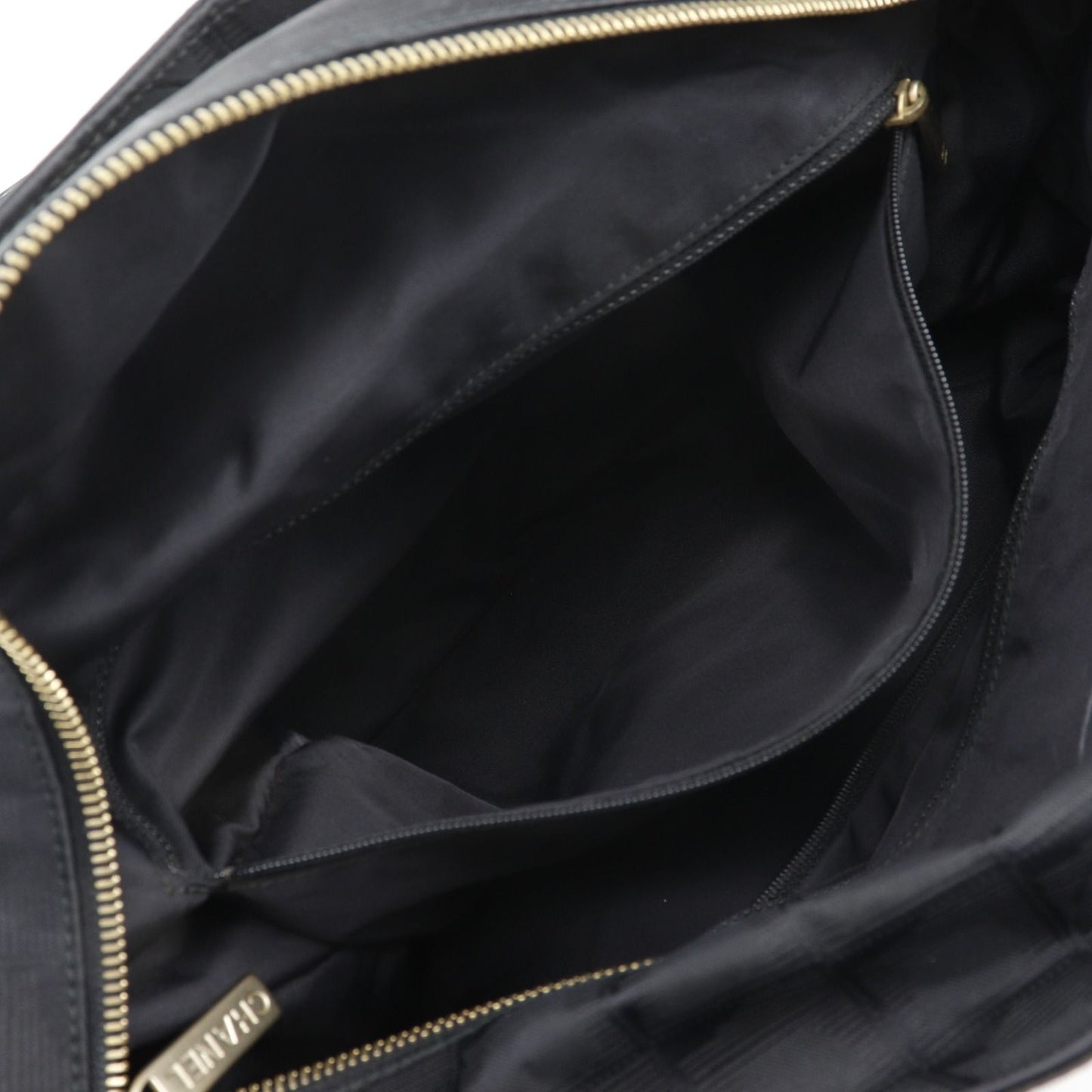 Chanel New Travel Line Tote GM Nylon Canvas Black — view 7