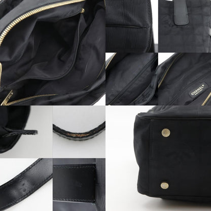 Chanel New Travel Line Tote GM Nylon Canvas Black — view 8
