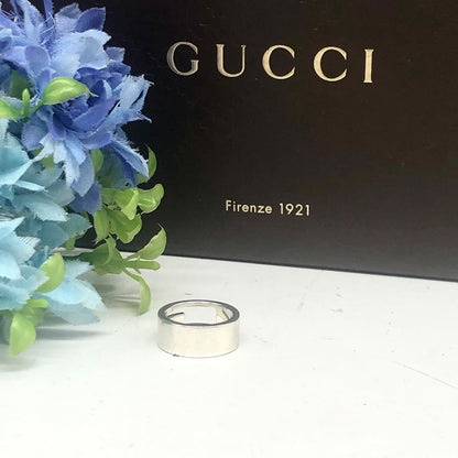 Gucci Silver Ring GG Necklace — view 4