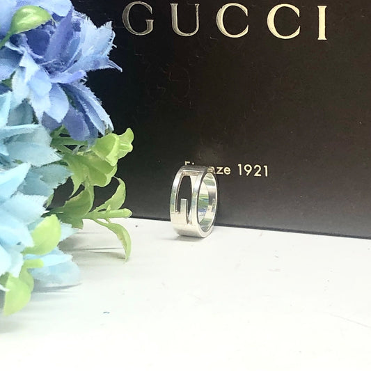 Gucci Silver Ring GG Necklace