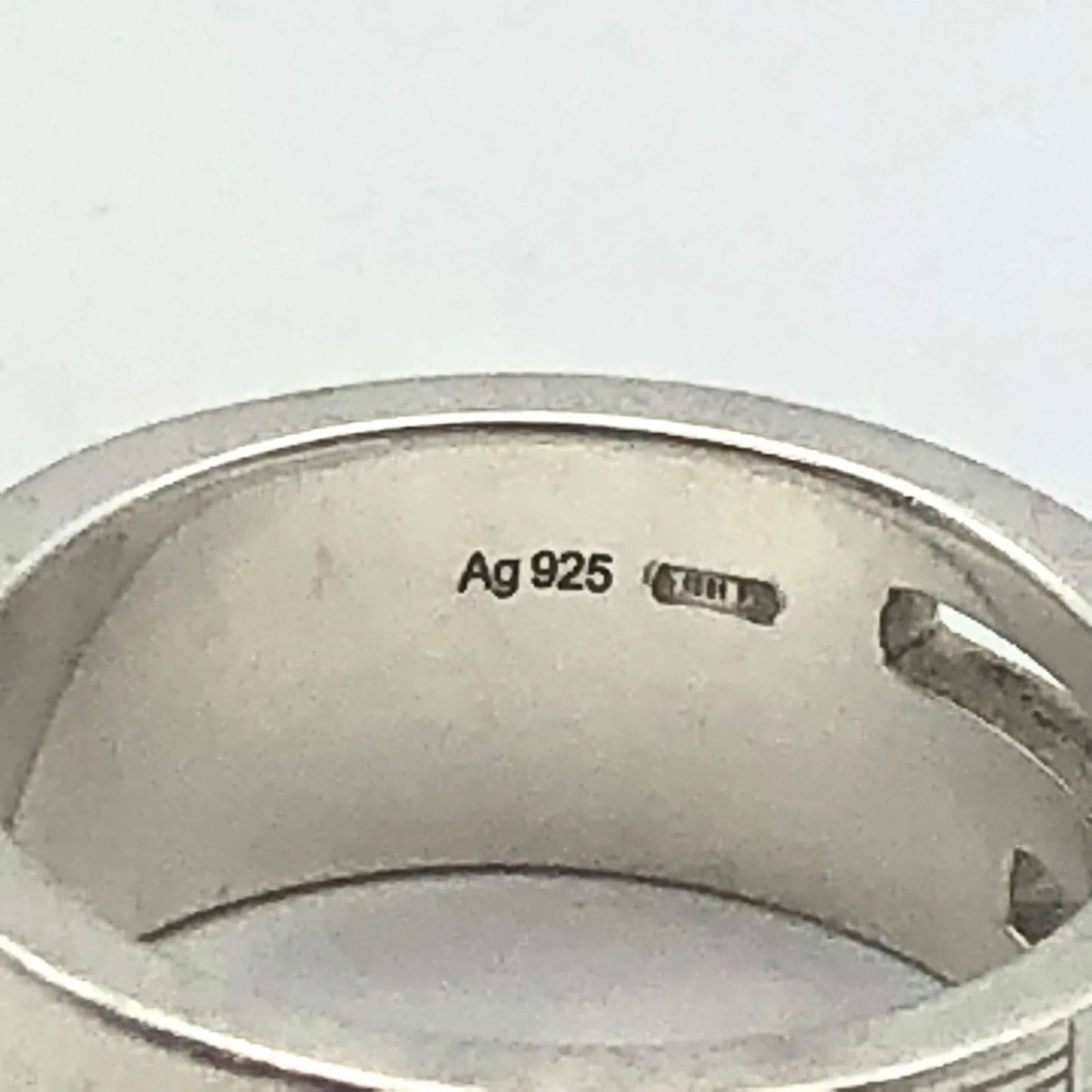 Gucci Silver Ring GG Necklace — view 6