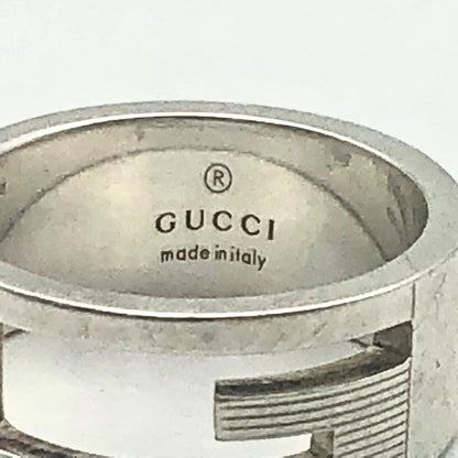 Gucci Silver Ring GG Necklace — view 7