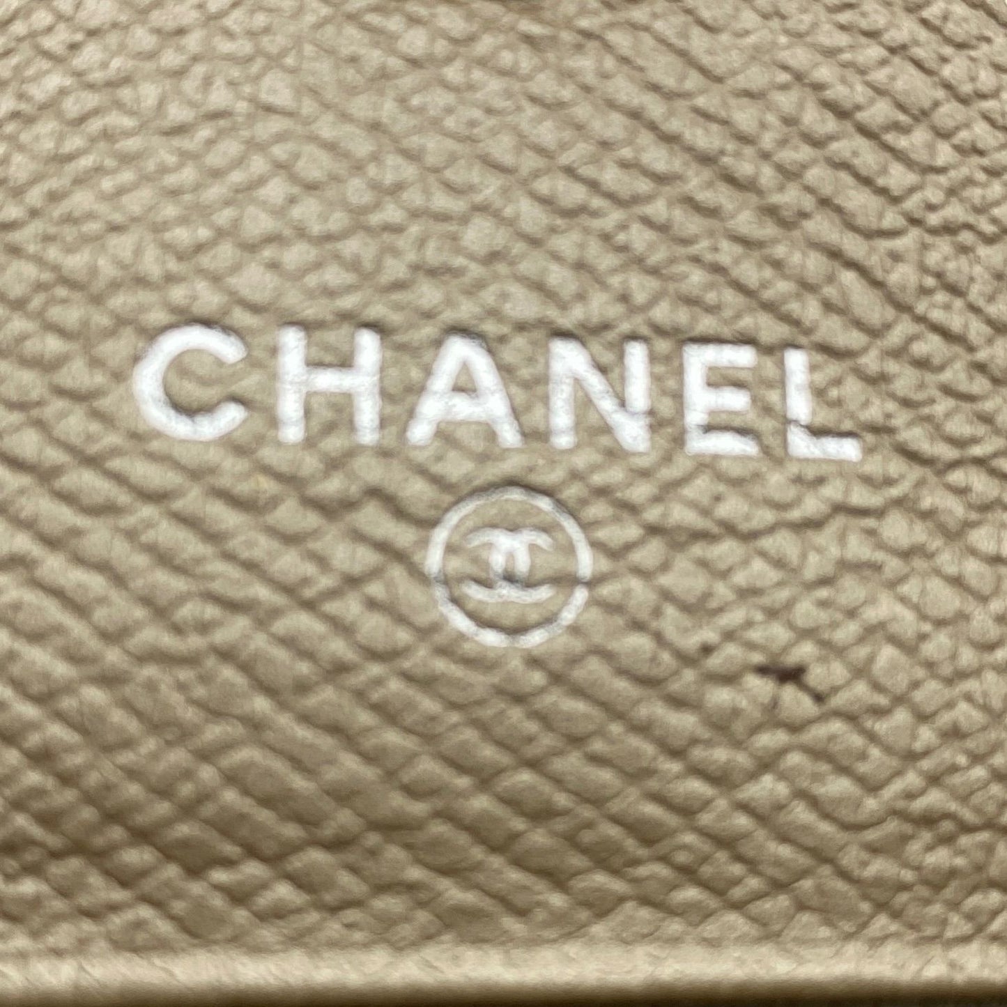 Chanel Hook Fold Wallet Coco Button Leather — view 8