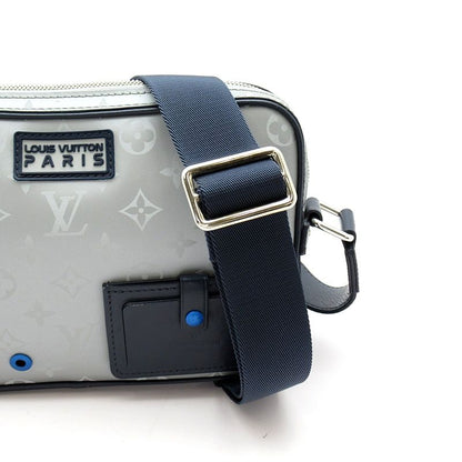 Louis Vuitton Alpha Monogram Satellite Messenger Bag Gray — view 2