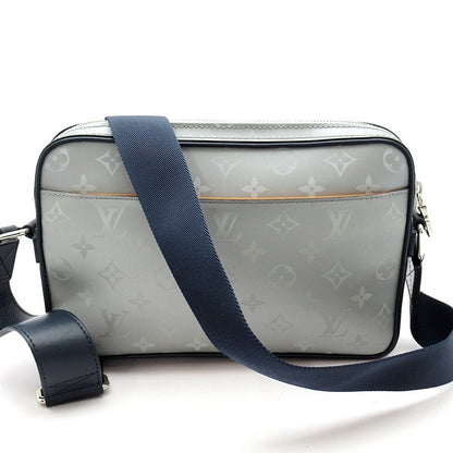 Louis Vuitton Alpha Monogram Satellite Messenger Bag Gray — view 4