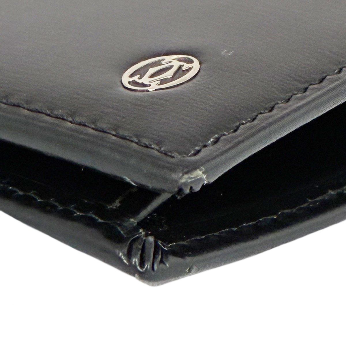 Cartier Pasha de Cartier Bifold Wallet Black — view 4